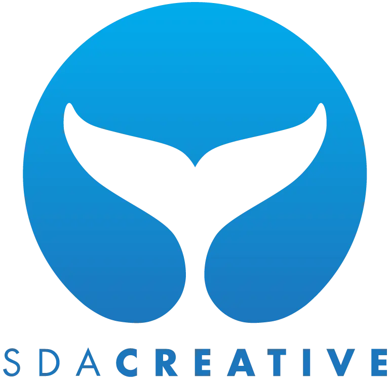 SDA Creative Whale Tale Logo